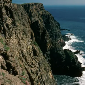 East Anacapa Island, offshore slopes