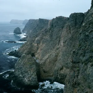 East Anacapa Island, offshore slopes, East tip of island