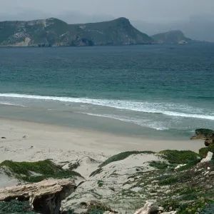 San Miguel Island, East end of beach, Cuyler Harbor