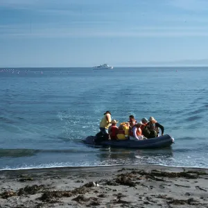 San Martin Island, landing, Hasslers Cove