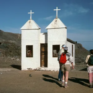 West San Benito Island, church, Baja California