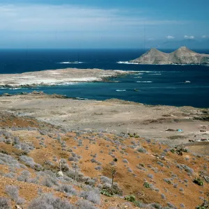 West San Benito Island, Southeast side, view of Middle San Benito Island, East San Benito Island