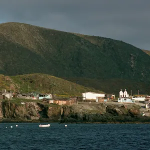 West San Benito Island, village