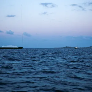 Cedros Island, salt barge, South end of Cedros Island