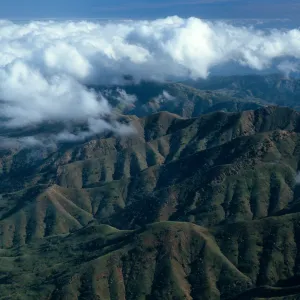 Santa Cruz Island, North ridge, West of Cañada Del Puerto