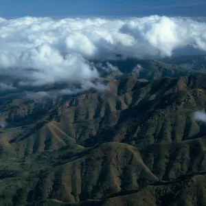 Santa Cruz Island, North ridge, West of Cañada Del Puerto