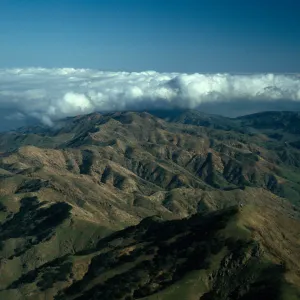Santa Cruz Island, North ridge by Picacho Diablo & Central Valley