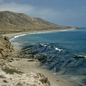 Pozo Beach, Santa Cruz Island