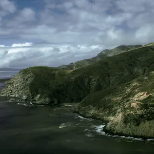 Alamos Canyon, just East of Corral Point, Santa Cruz Island