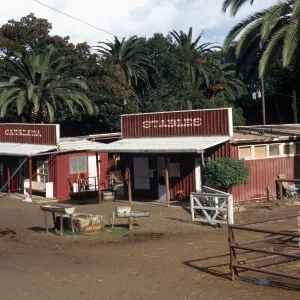 Avalon stables, Avalon Canyon, Catalina Island