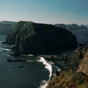 view of Middle Anacapa, West Anacapa Islands, East Anacapa Island