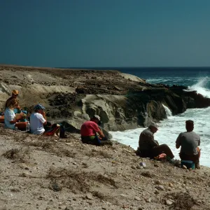 Southeast side, just West of East Point, Santa Rosa Island