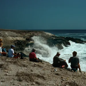 Southeast side, just West of East Point, Santa Rosa Island