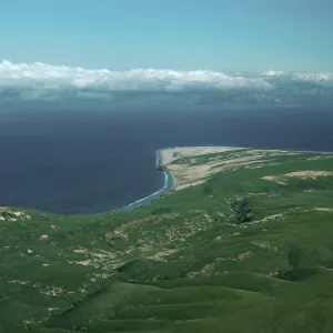Skunk Point & view of Southeast Anchorage, Santa Rosa Island