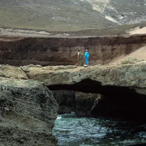 natural bridge, just West of Carrington Point Peninsula, Santa Rosa Island