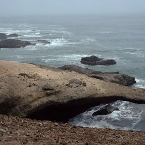 natural bridge, West side of Carrington Point, Santa Rosa Island
