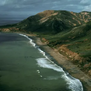 Pozo Beach, near Point, Santa Cruz Island