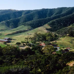 main ranch, Santa Cruz Island