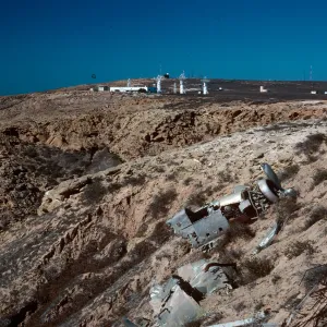 Hellcat wreckage, San Nicolas Island