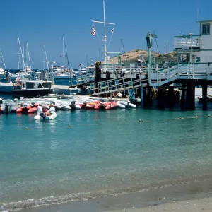 pier at Two Harbors, Catalina Island