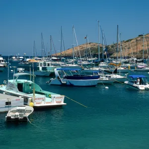 boats at Two Harbors, Catalina Island