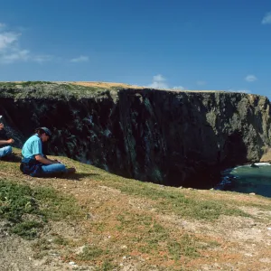 view of Webster Point, Santa Barbara Island