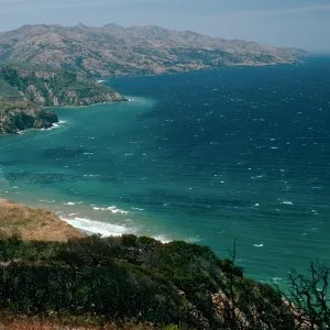 looking West from China Pines, Santa Cruz Island