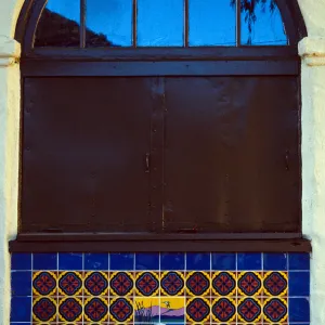 tiles at Bird Park, Avalon Canyon, Santa Catalina Island
