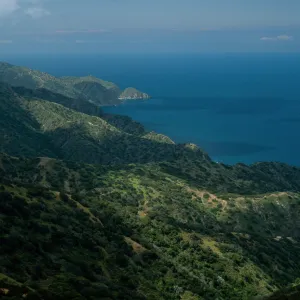 North side of Catalina Island, from Toyon Canyon, Santa Catalina Island