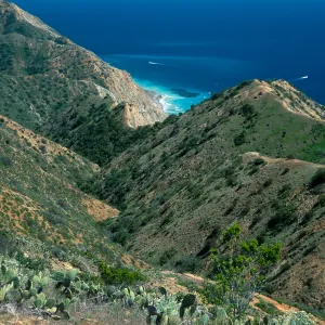 Palisades from Lone Tree Point, Santa Catalina Island