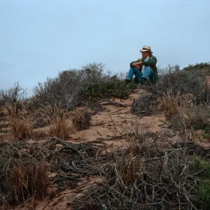 Clifton Smith, dunes at end of Spur Road, Vandenberg AFB