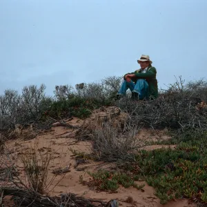 Clifton Smith, dunes at end of Spur Road, Vandenberg AFB
