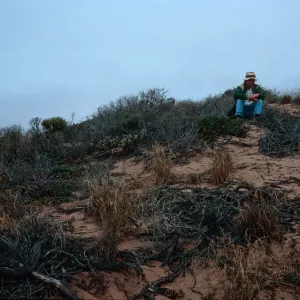 Clifton Smith, dunes at end of Spur Road, Vandenberg AFB