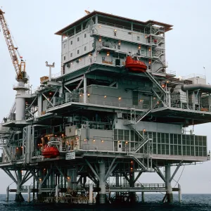 Chevron oil, platform “Gail” , offshore Oxnard, CA