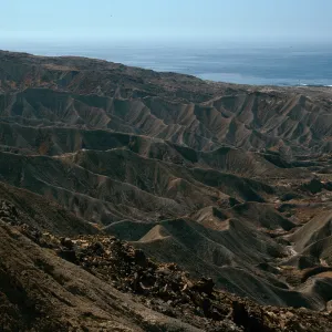 drainage, East of Theodolite Road, San Nicolas Island