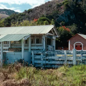 scales & Magazine Buildings, Prisoners Harbor, Santa Cruz Island