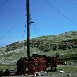 oil well, near Scorpion Ranch, Santa Cruz Island