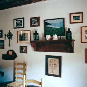 dining room, Smugglers Ranch, Santa Cruz Island