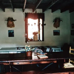 dining room, Smugglers Ranch, Santa Cruz Island