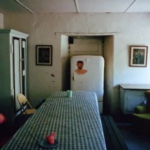 dining room, Scorpion Ranch adobe, Santa Cruz Island