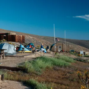 campground, Santa Barbara Island