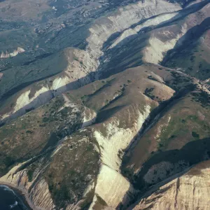 The Nature Conservancy/Gherin Ranch boundary, South side, Santa Cruz Island