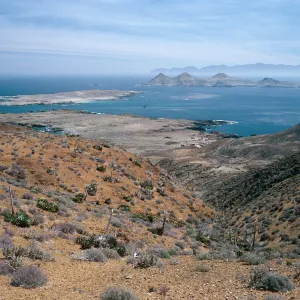 View of Middle and East San Benitos from West San Benito Island