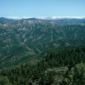 Hurricane Deck from Catway Road, Santa Barbara County