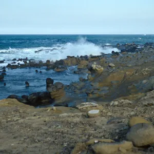 Surf, Just west of Rock Crusher, San Nicolas Island