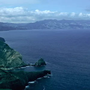 looking West over Potato Harbor, Santa Cruz Island