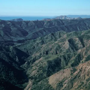 Cañon Del Puerto & Central Valley, Santa Cruz Island