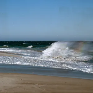 5/ wave breaking along South side of sand spit, 65-115 & SN-32