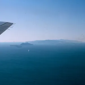 view of San Nicolas Island, 65-217 & SN-134