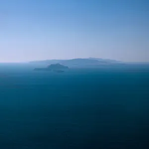 view of San Nicolas Island, 65-218 & SN-135